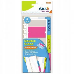 Zakładki Stick'n do archiwizacji 51x72mm, dwustronne szerokie